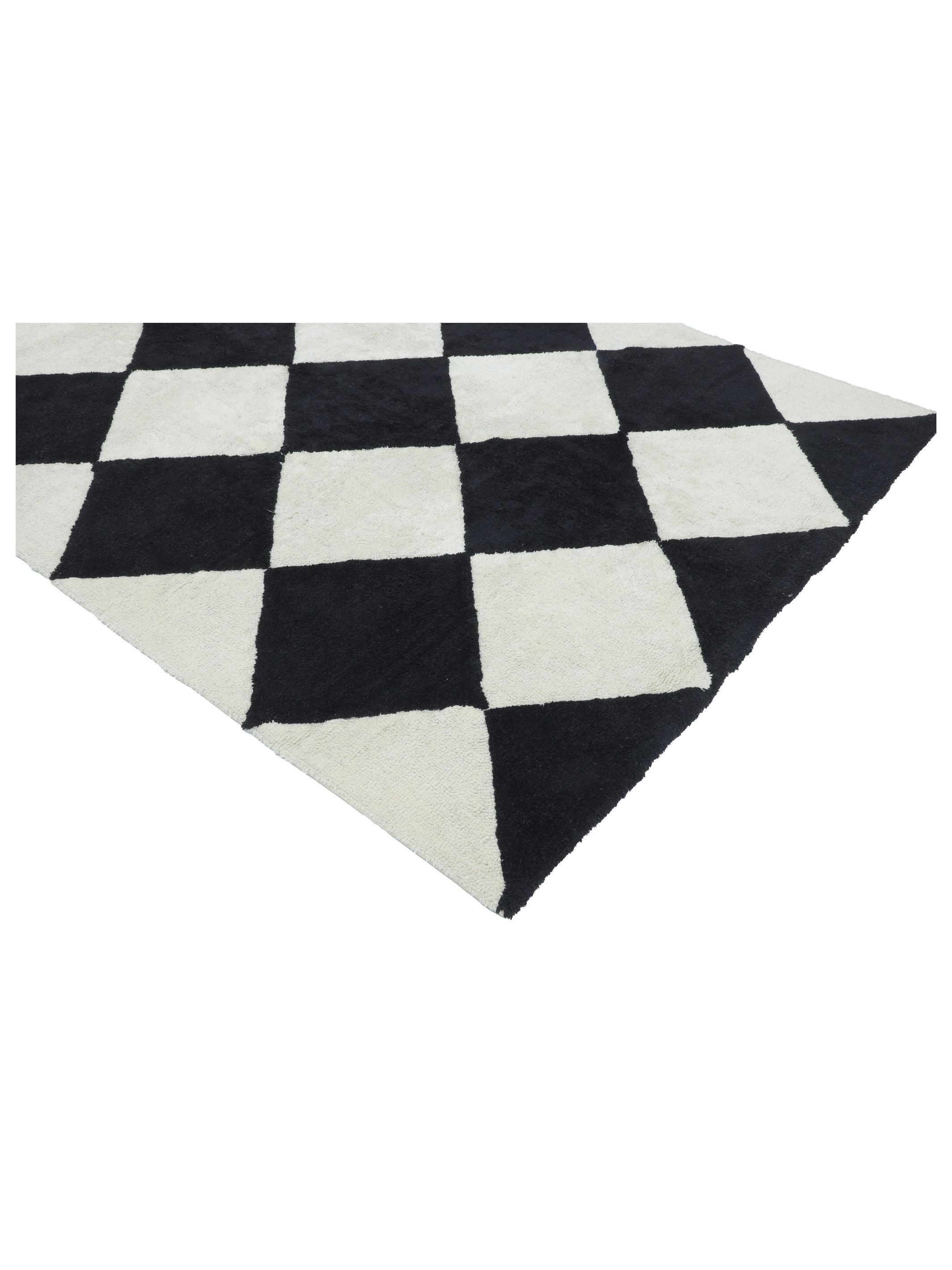 Black Checker Rug LAST PIECE - 160x230cm