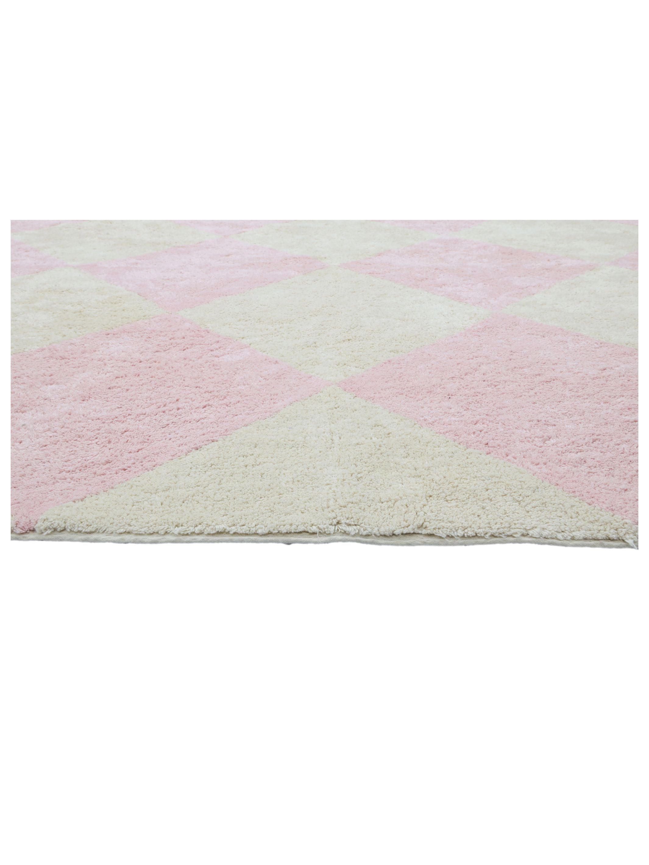 Checker Rug - Blush
