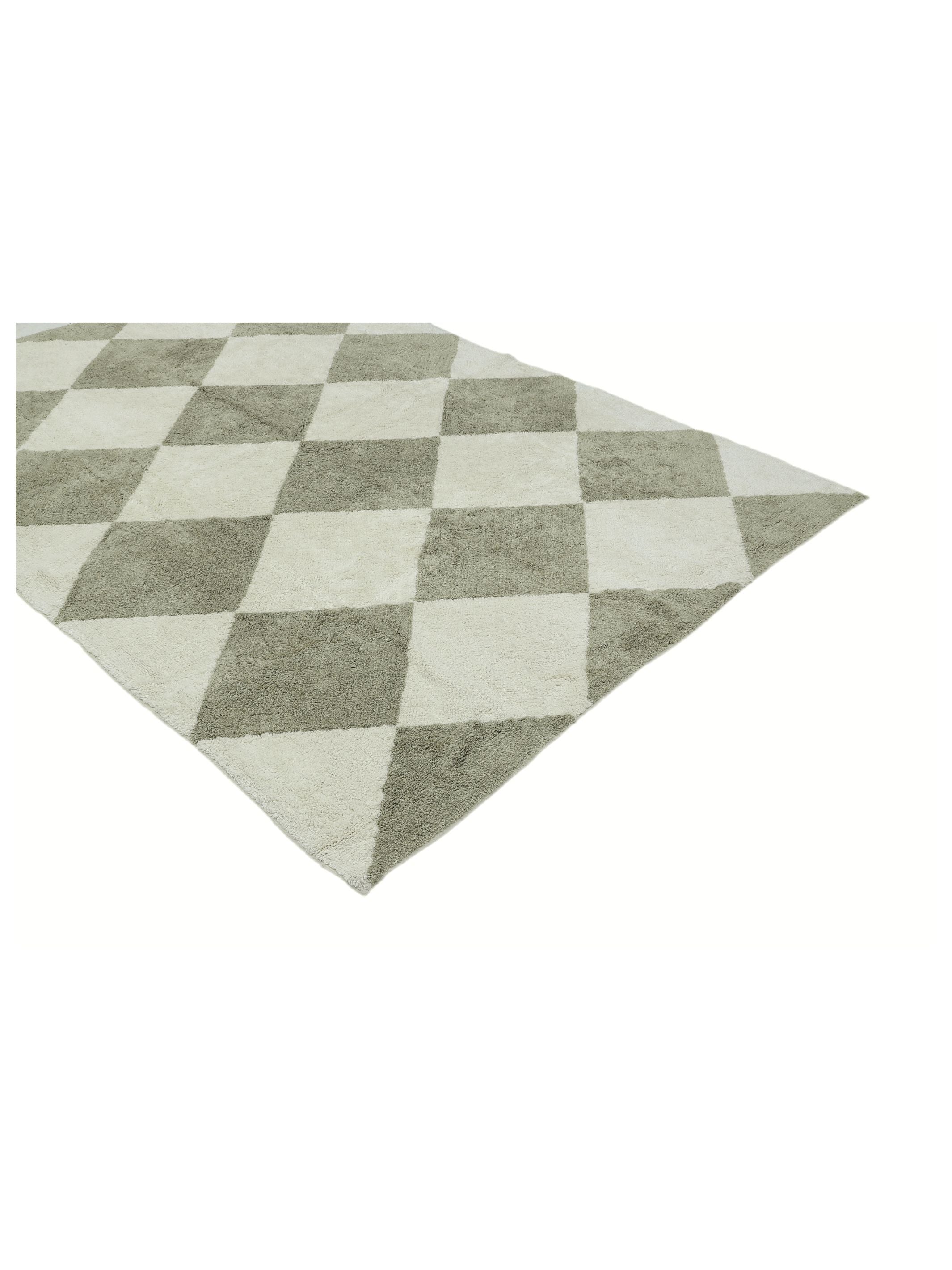 Checker Rug - Taupe
