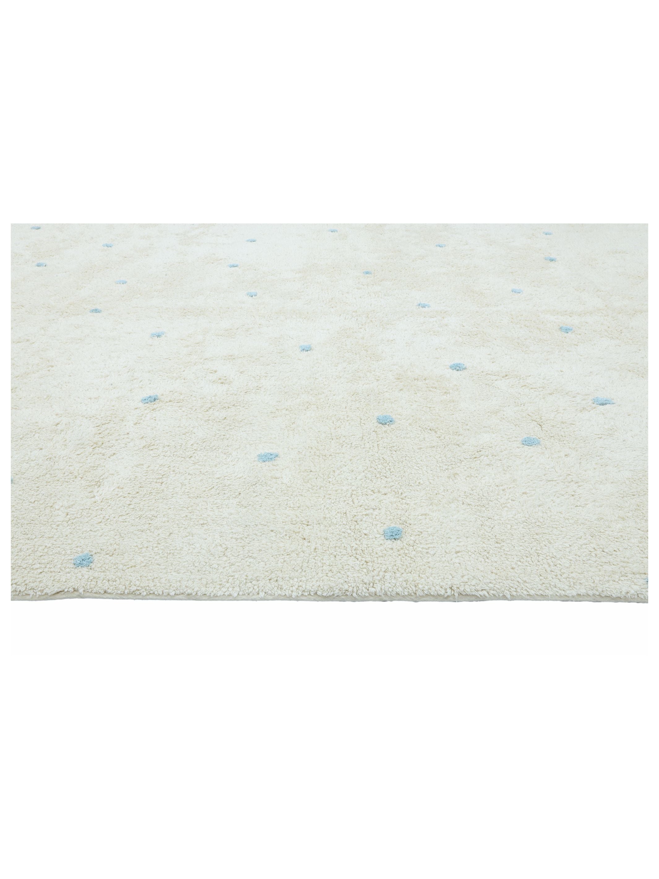 Sky Blue Dot Rug