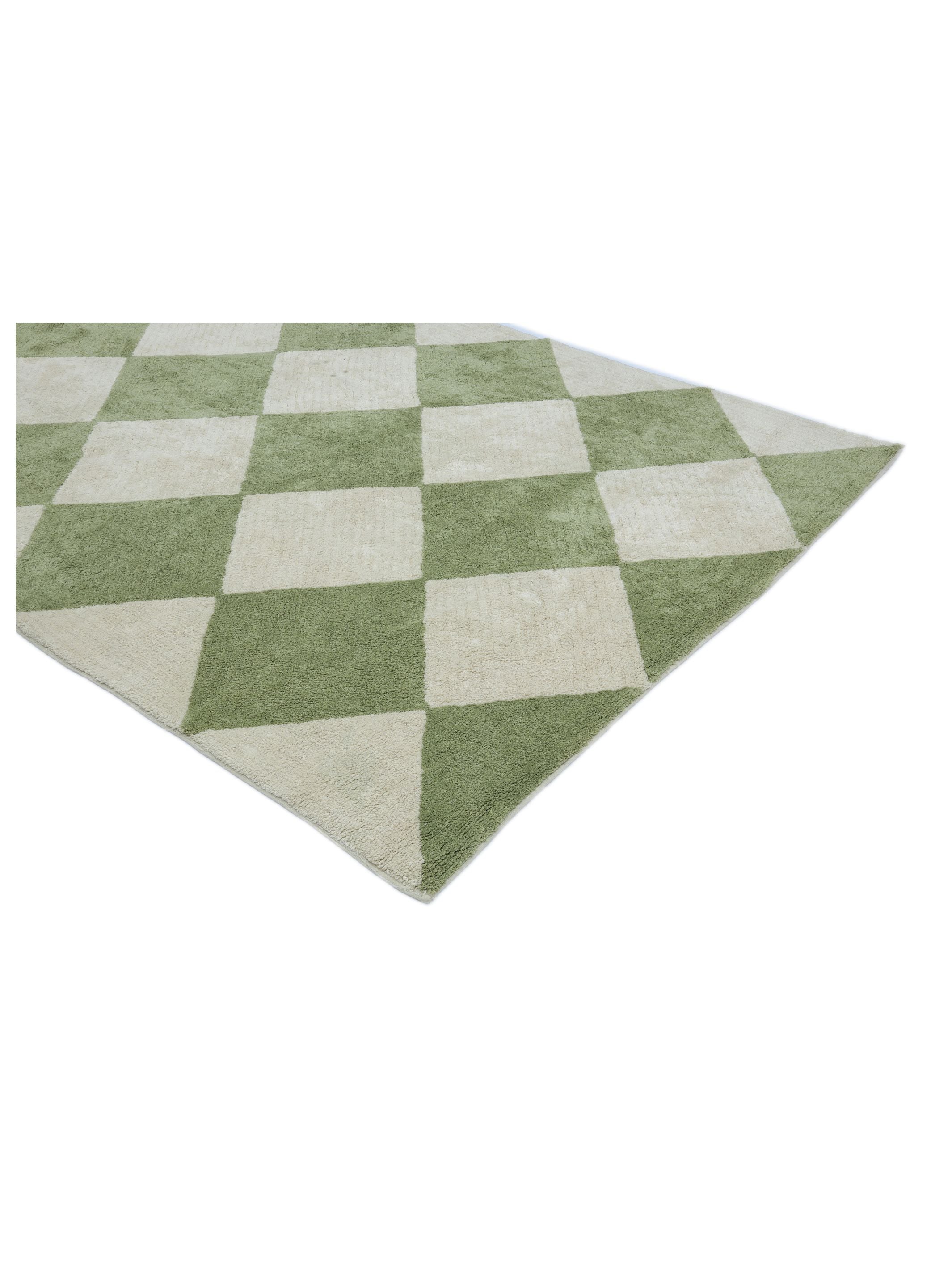 Checker Rug - Sage