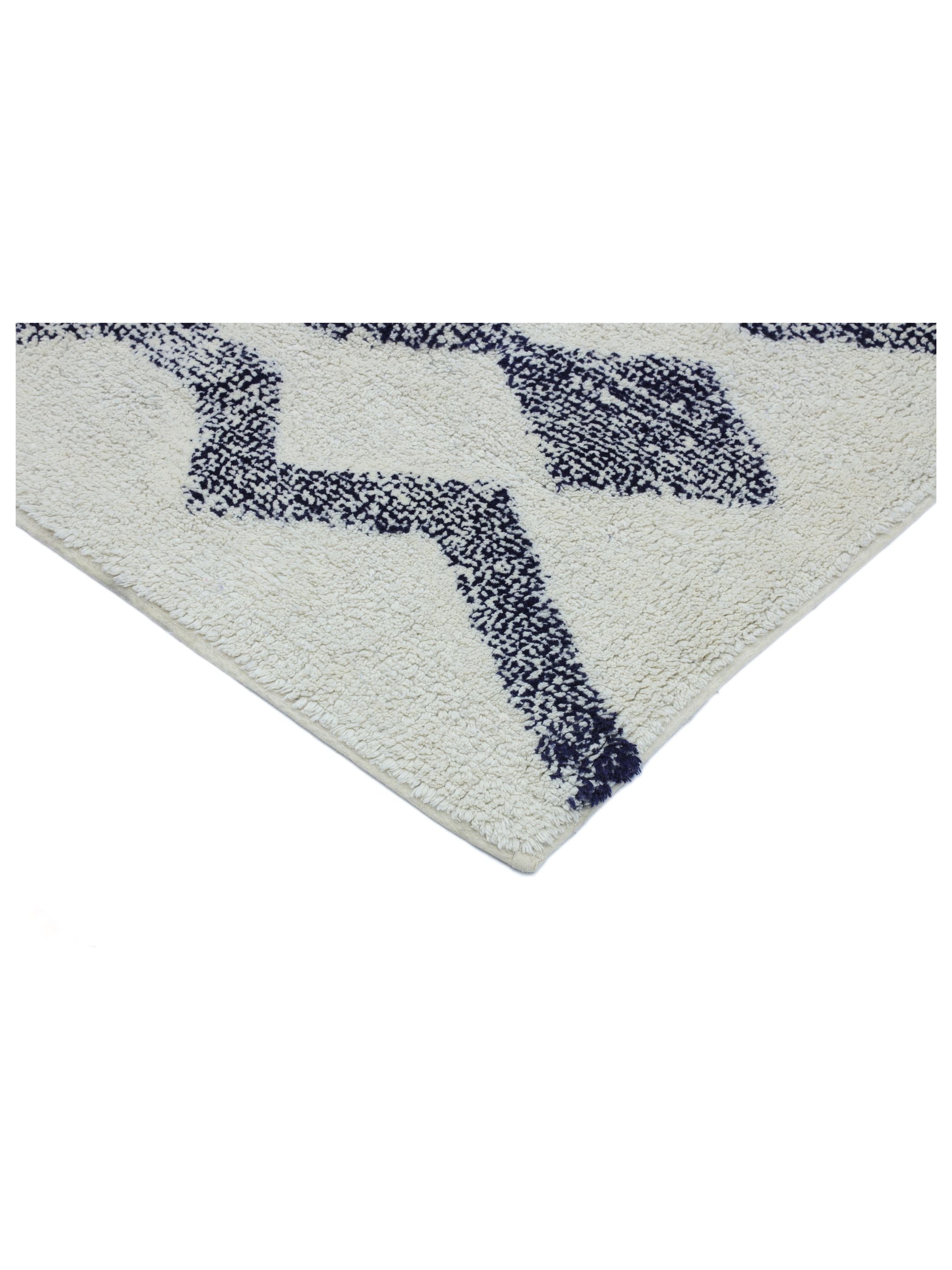 Dark Blue Diamond Rug LAST PIECE - 160x230cm