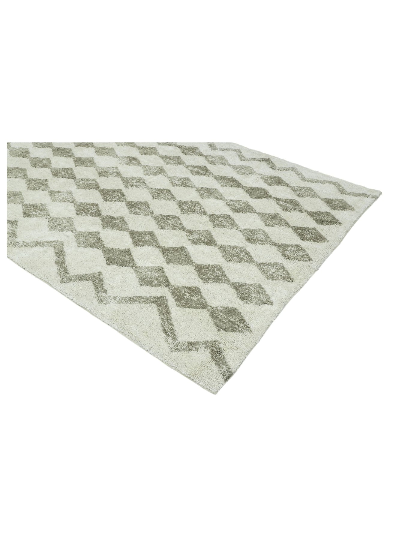 Taupe Diamond Rug