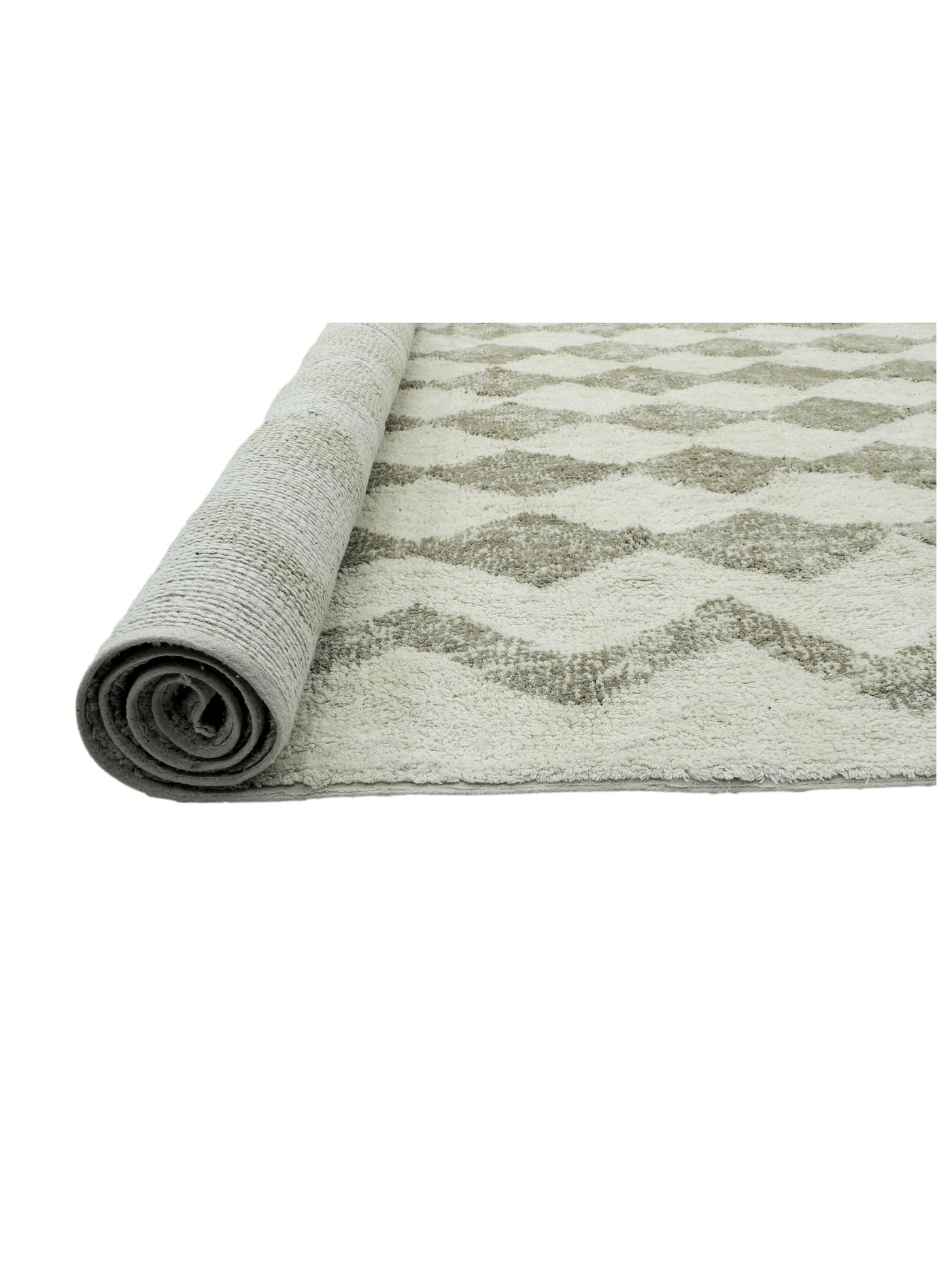 Taupe Diamond Rug