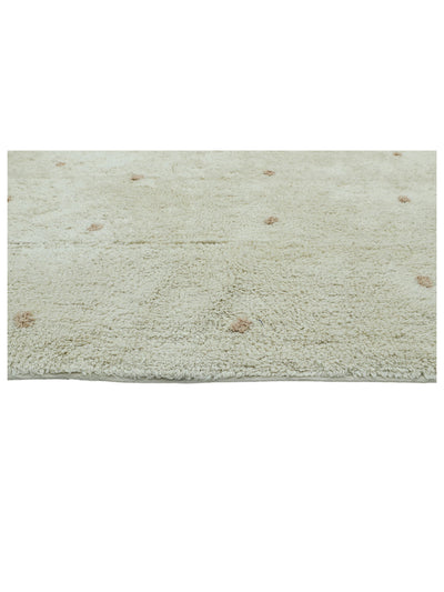 Dusty Coral Dot Rug