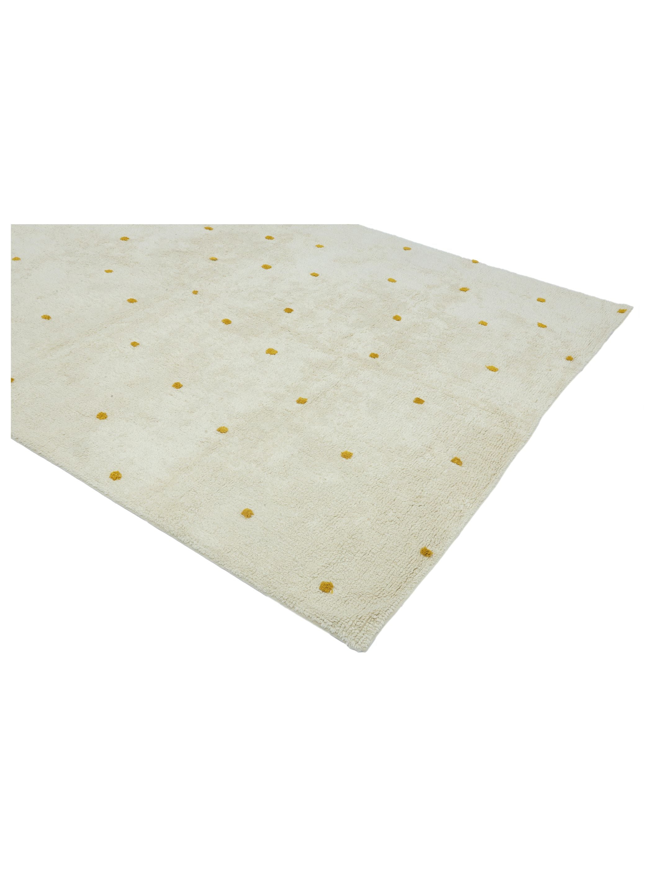 Mustard Yellow Dot Rug
