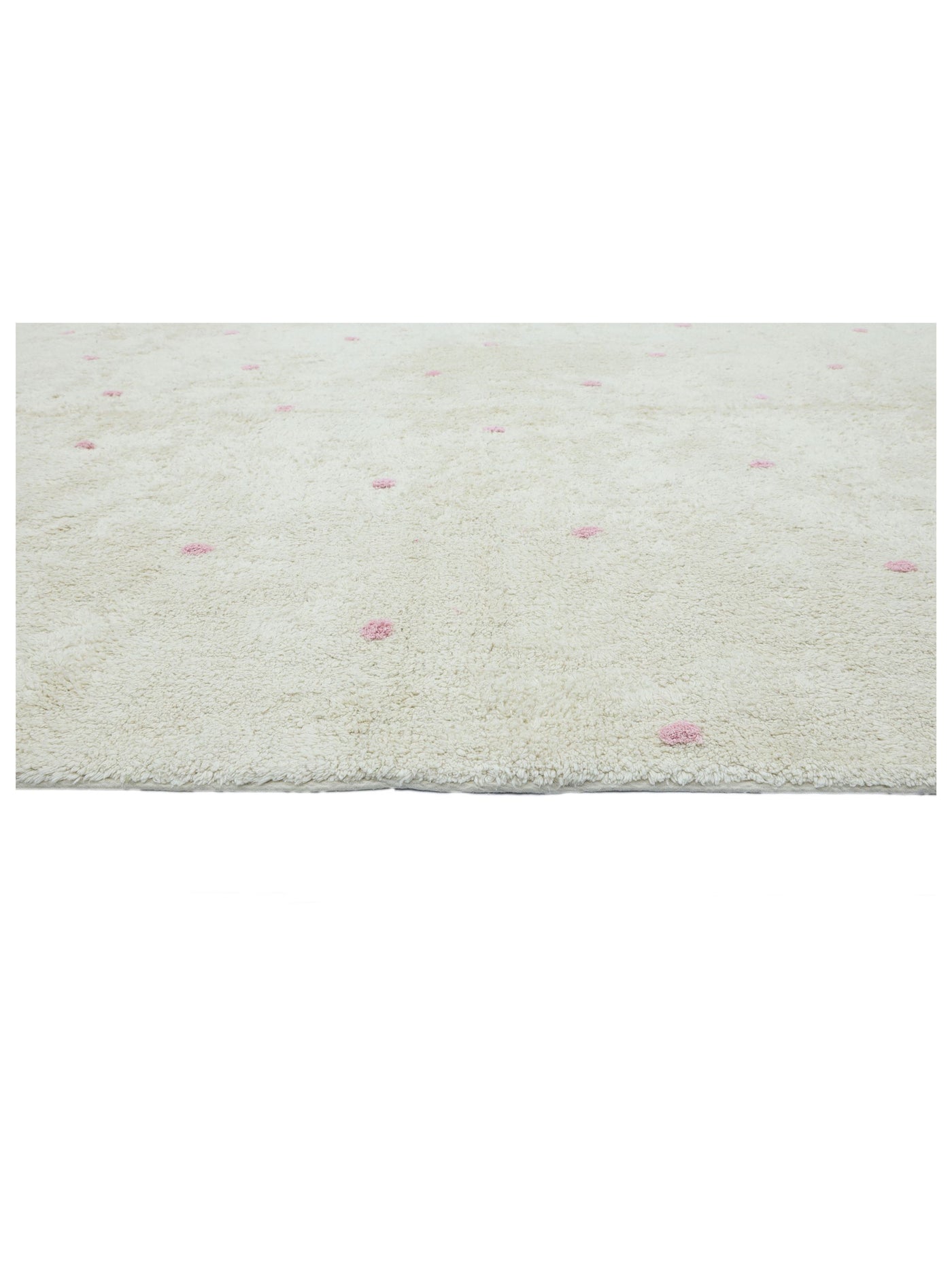 Soft Pink Dot Rug