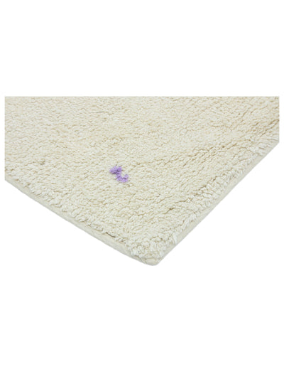 Lavender Purple Dot Rug