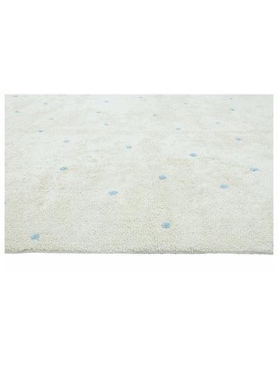 Sky Blue Dot Rug