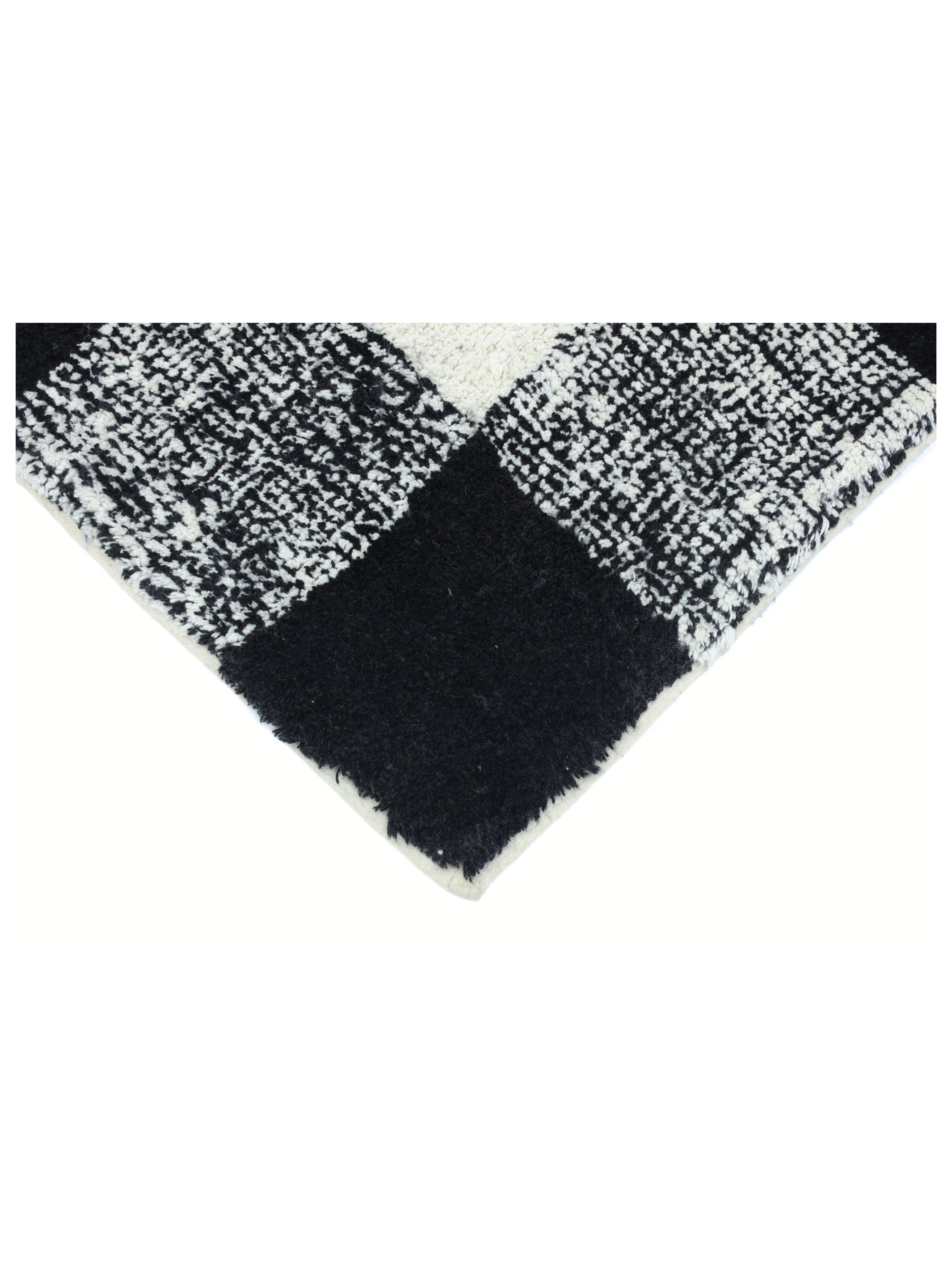Black Gingham Rug LAST PIECE - 160x230cm