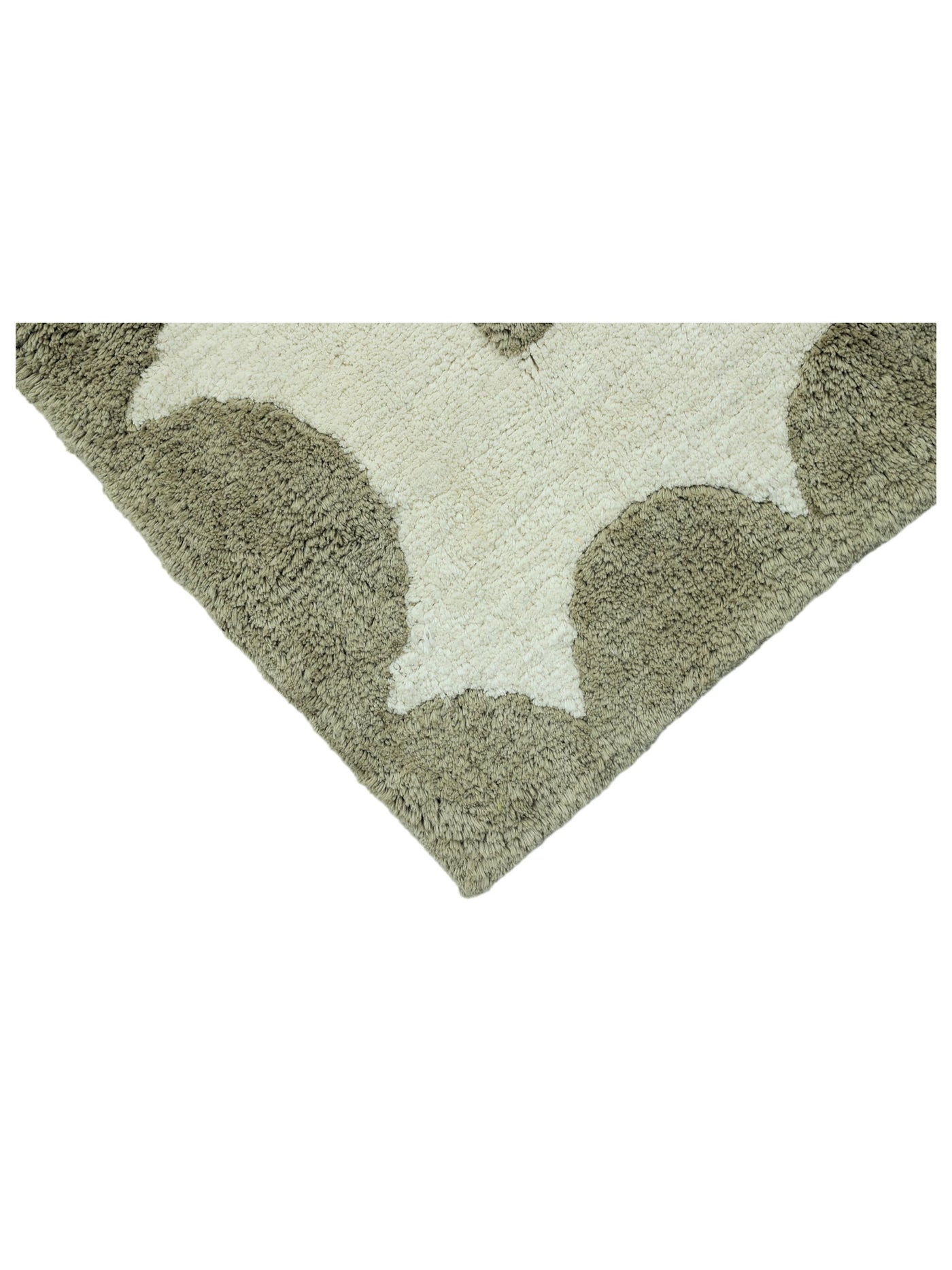 Taupe Scallop Rug