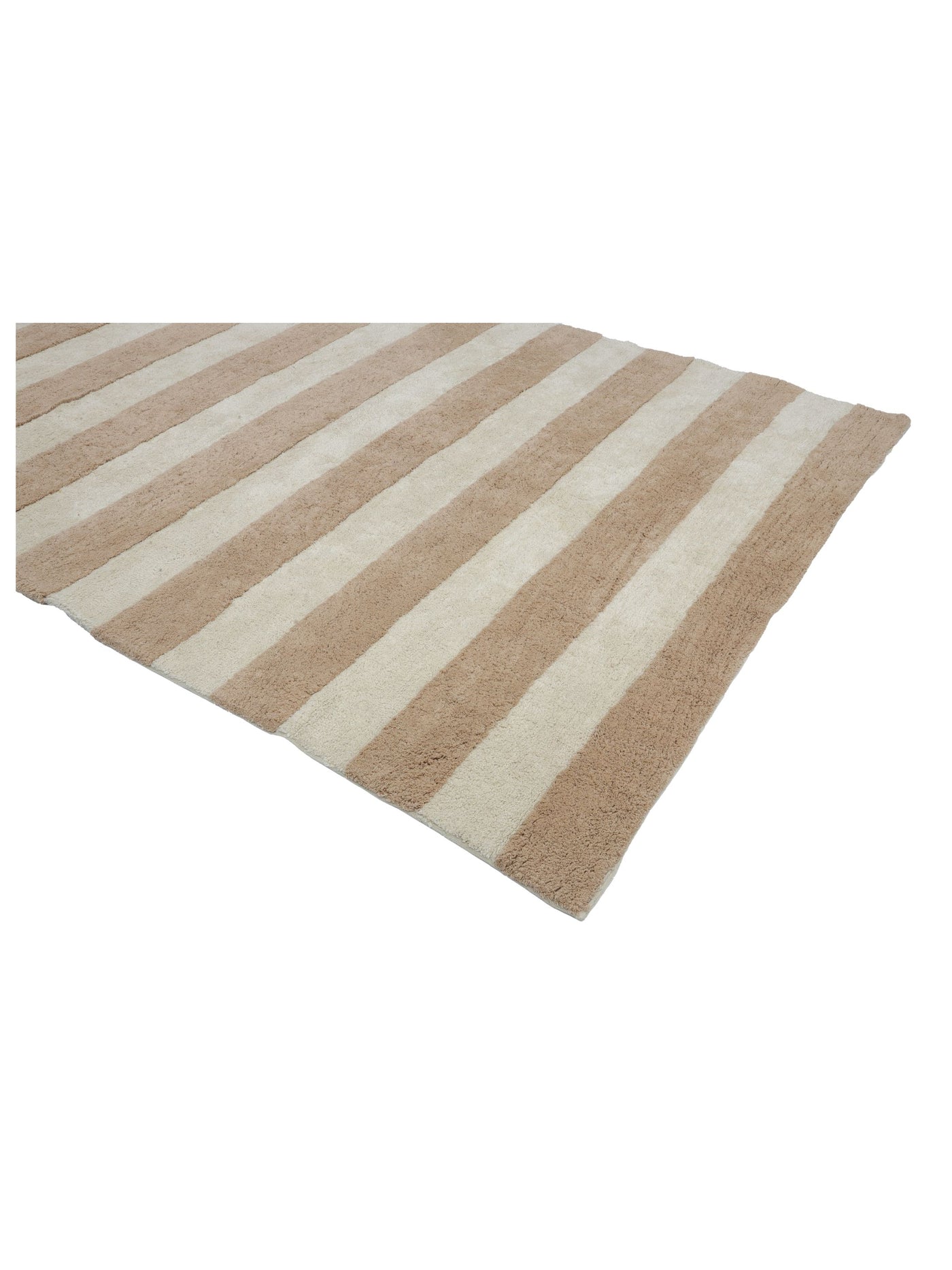 Dusty Coral Stripe Rug