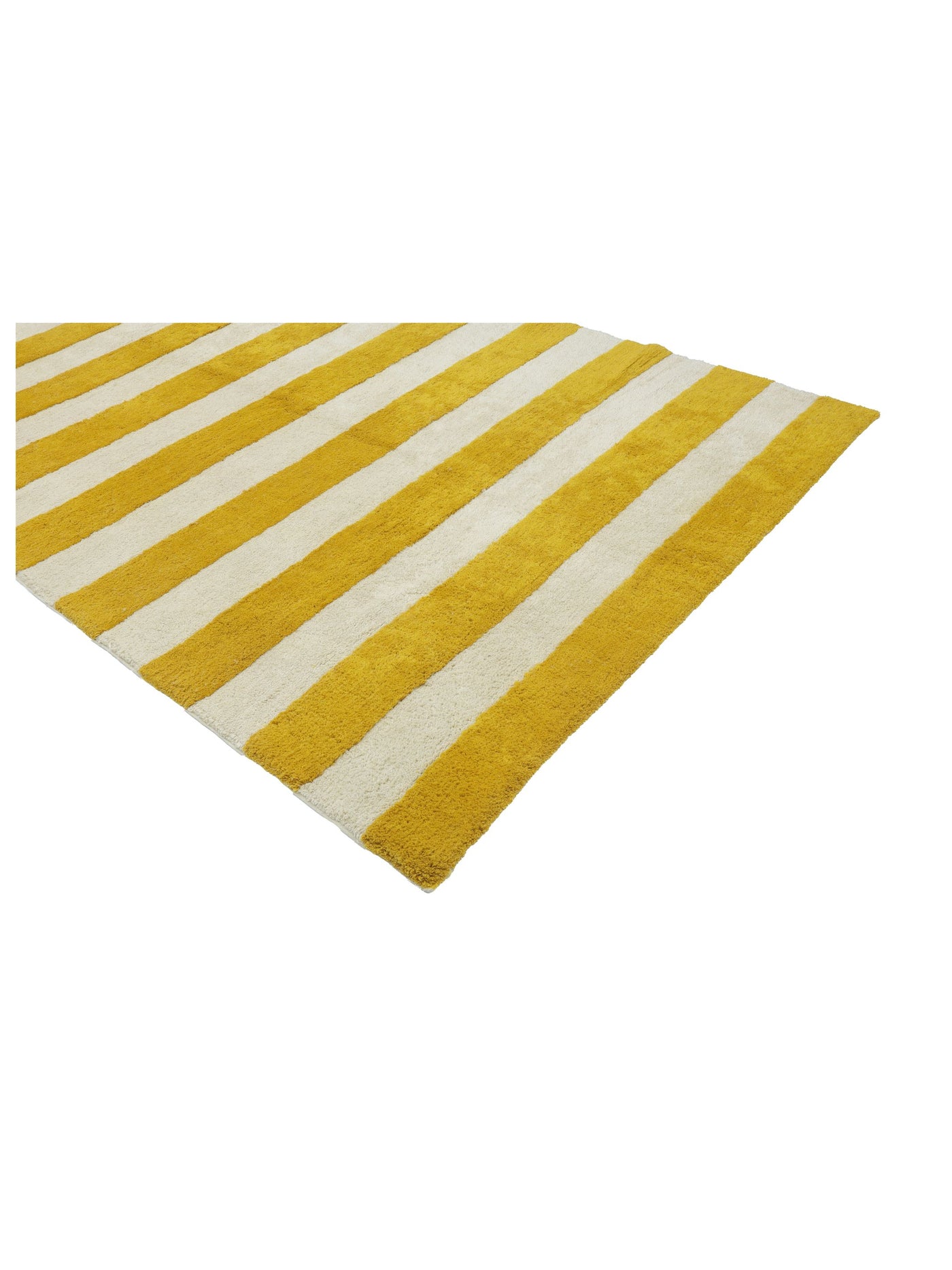 Mustard Yellow Stripe Rug