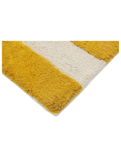 Mustard Yellow Stripe Rug