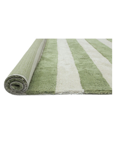 Sage Green Stripe Rug