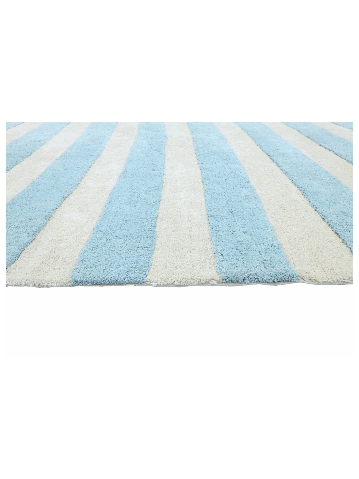 Sky Blue Stripe Rug