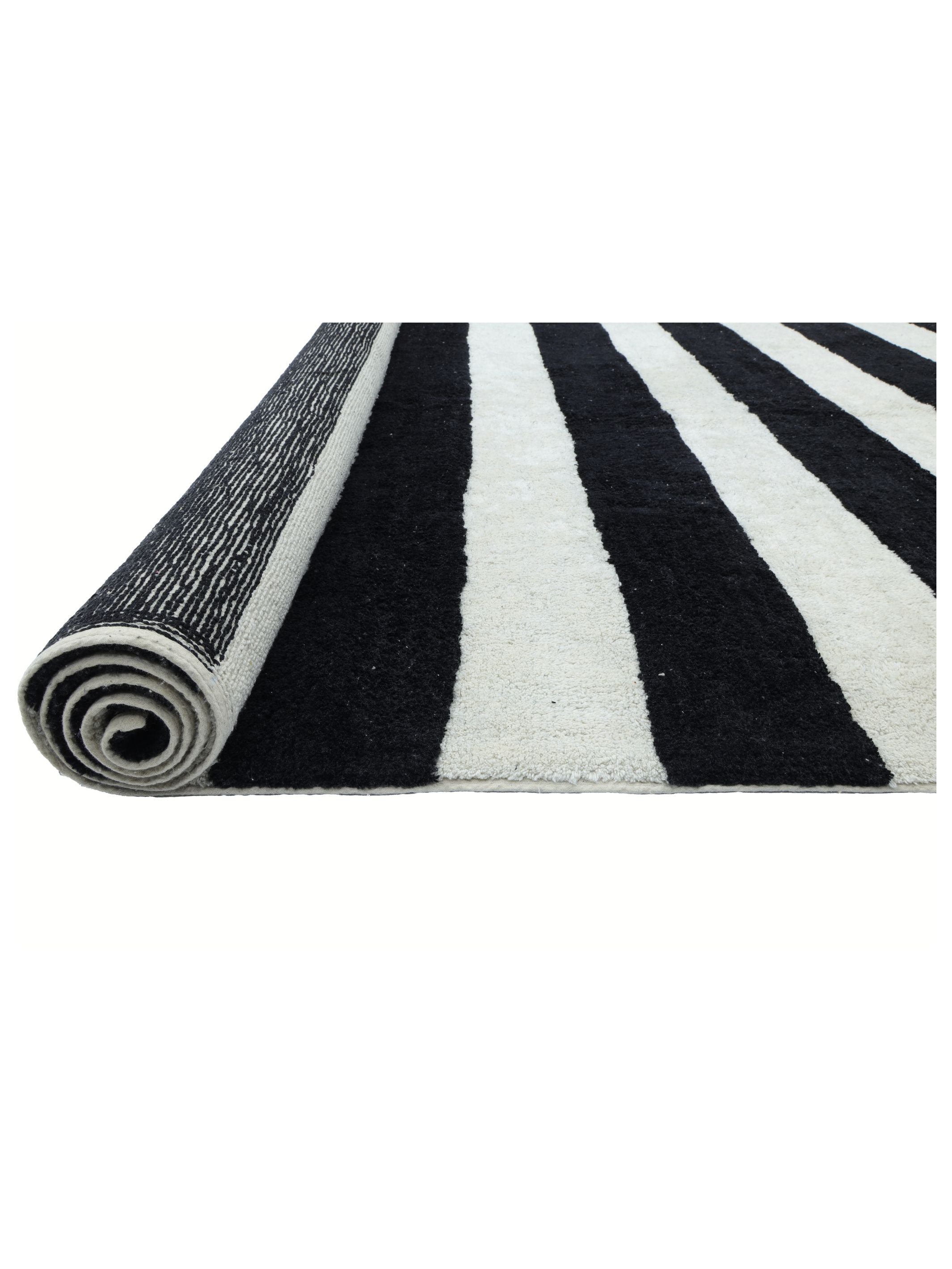 Black Stripe Rug LAST PIECE - 160x230cm